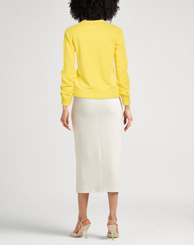 Woman Cardigan Yellow Size 2 Cashmere, Glass