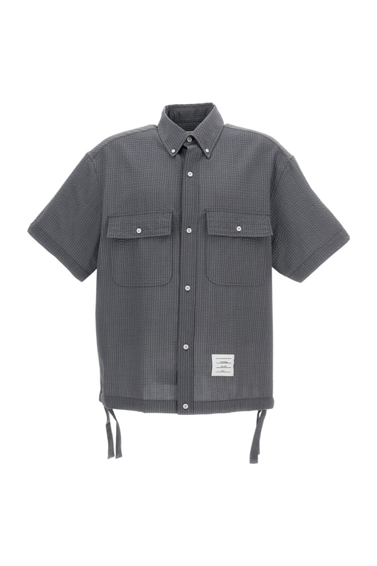 Short-sleeve Oversize Shirt