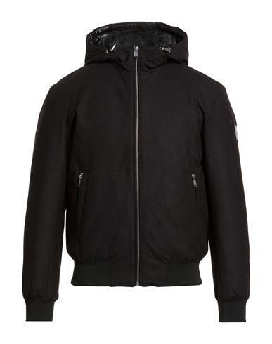 Man Jacket Black Size 34 Virgin Wool, Polyester, Viscose, Elastane