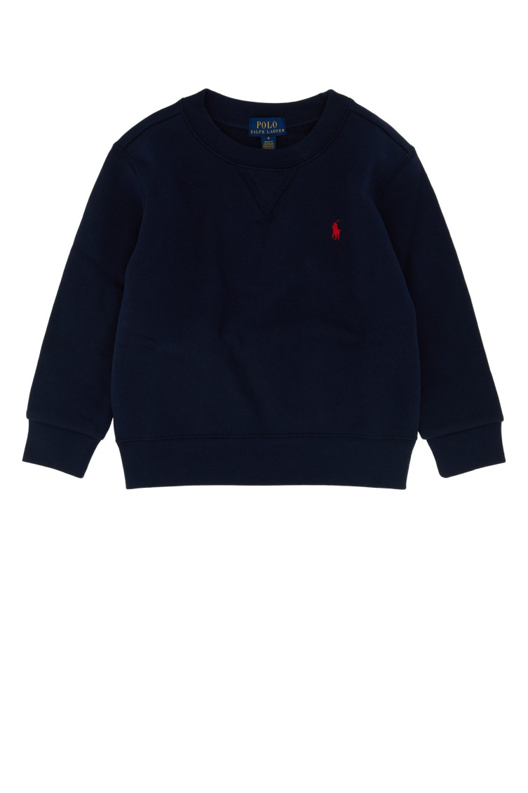 Kids Navy Blue Logo Sweater