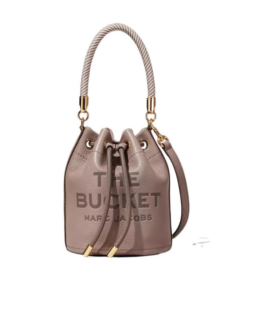 Marc Jacobs Logo Embossed Bucket Bag