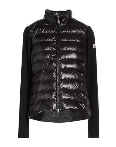 Woman Puffer Black Size L Virgin Wool, Polyamide