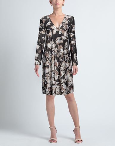 Malìparmi Woman Midi dress Lead Size 4 Polyester, Elastane