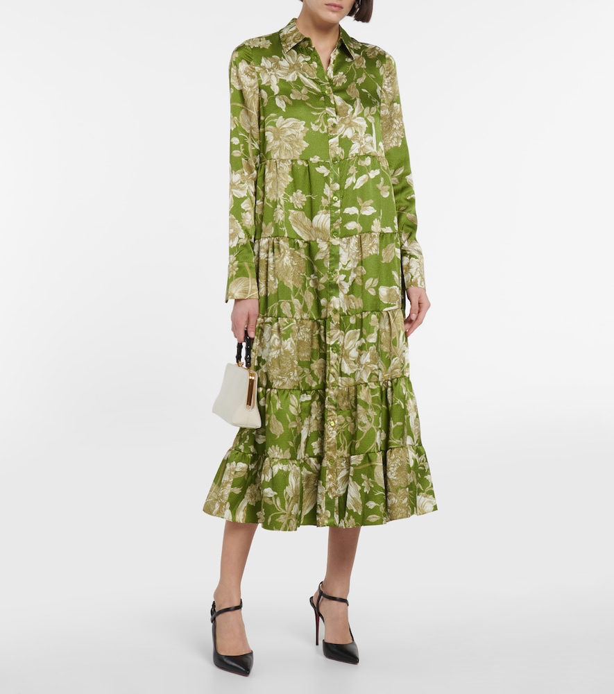 Palmira floral midi dress