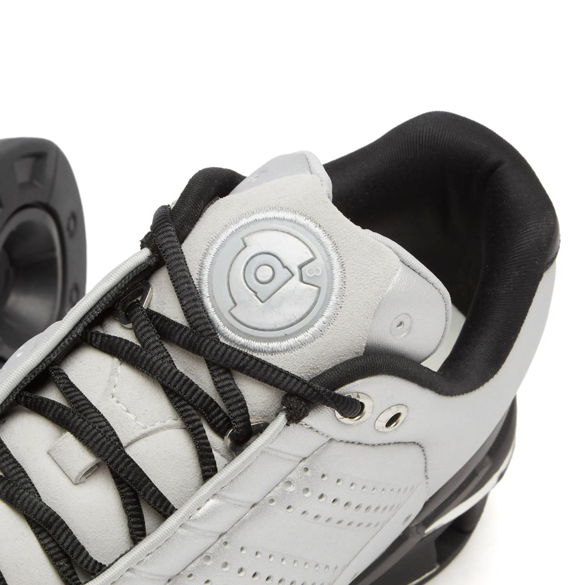 END. x A3 Control Sneaker Black/Metallic Silver/Court Green