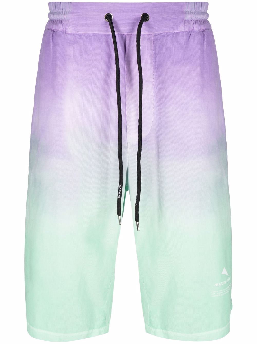 Mauna Kea ombré jogger shorts - Green