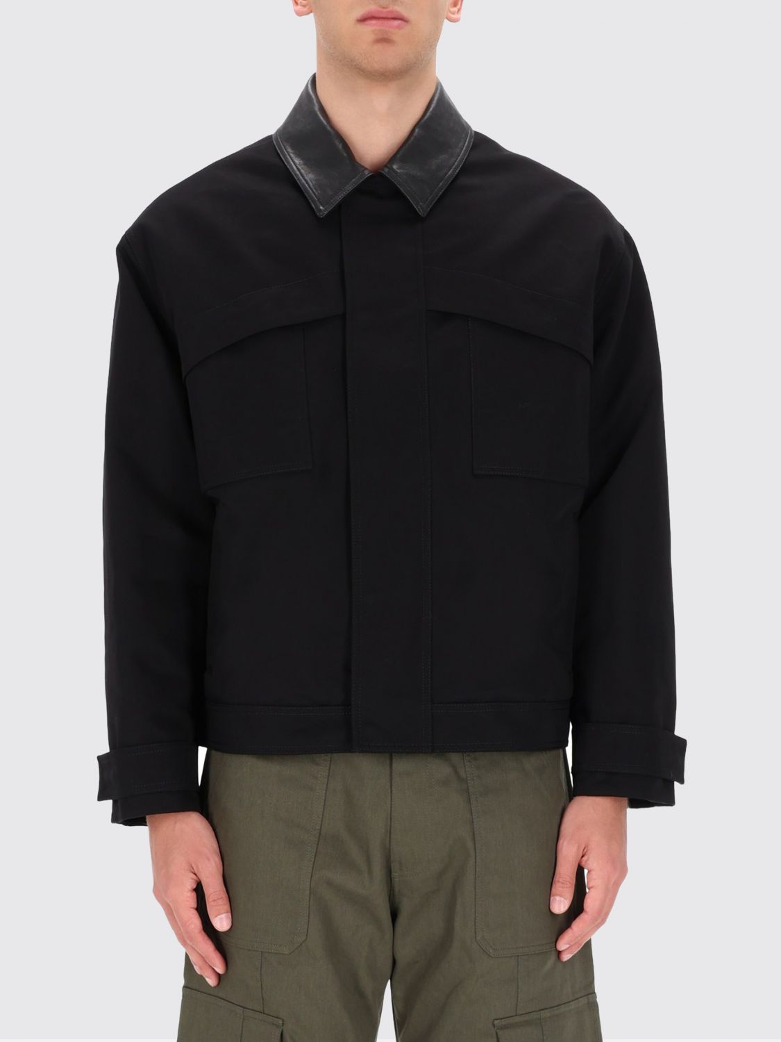 Jacket Men color Black