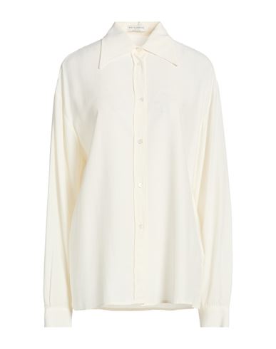Woman Shirt Cream Size 12 Viscose