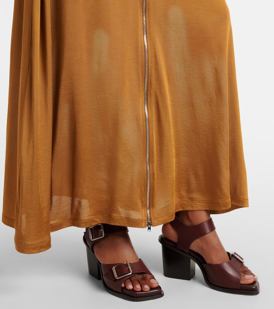 Jersey maxi dress