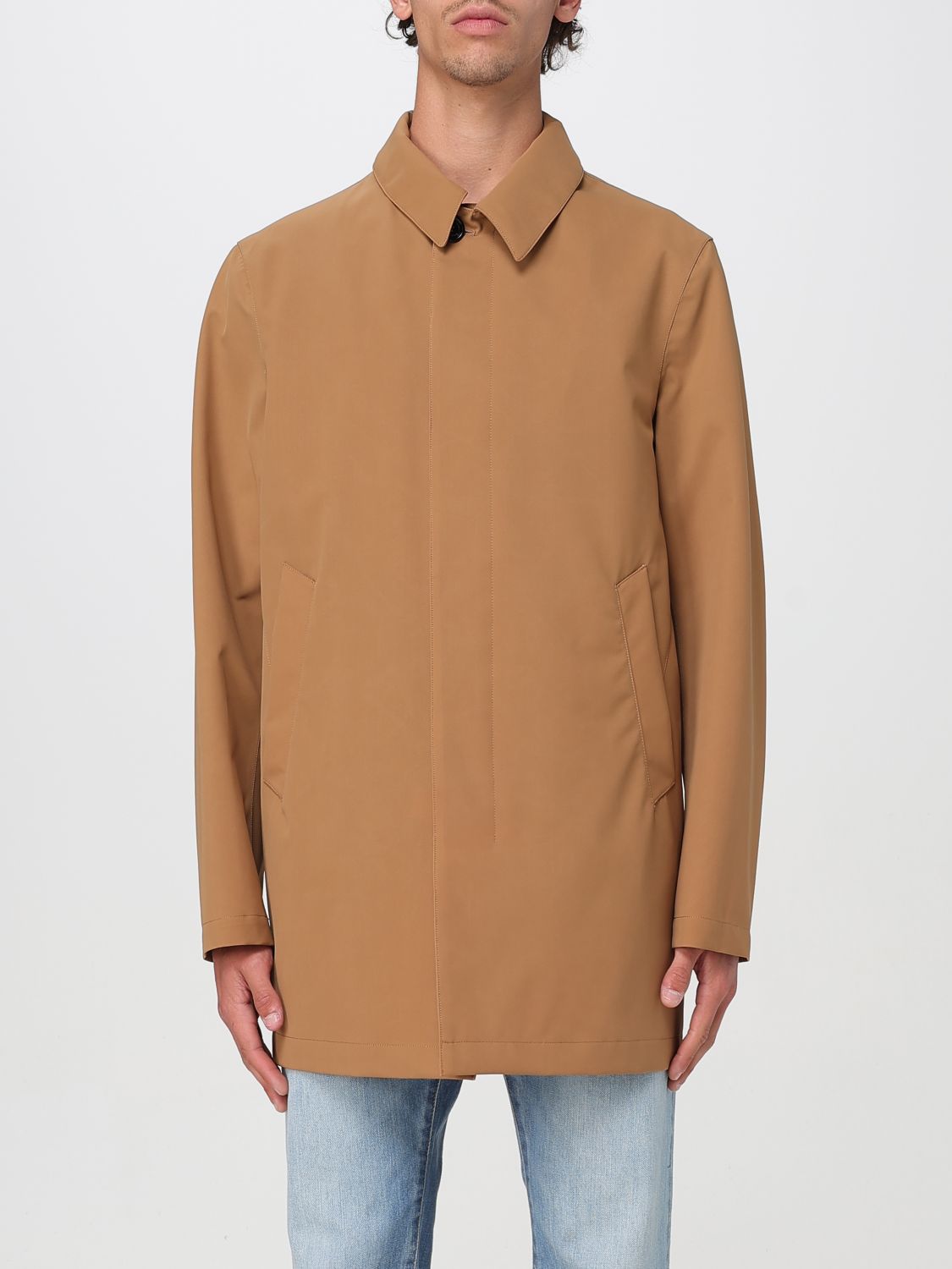 Coat PEUTEREY Men color Blue