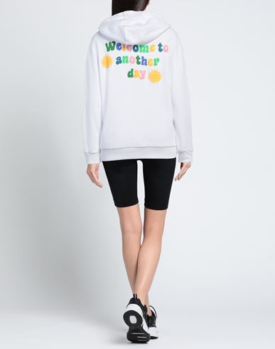Woman Sweatshirt White Size S Cotton