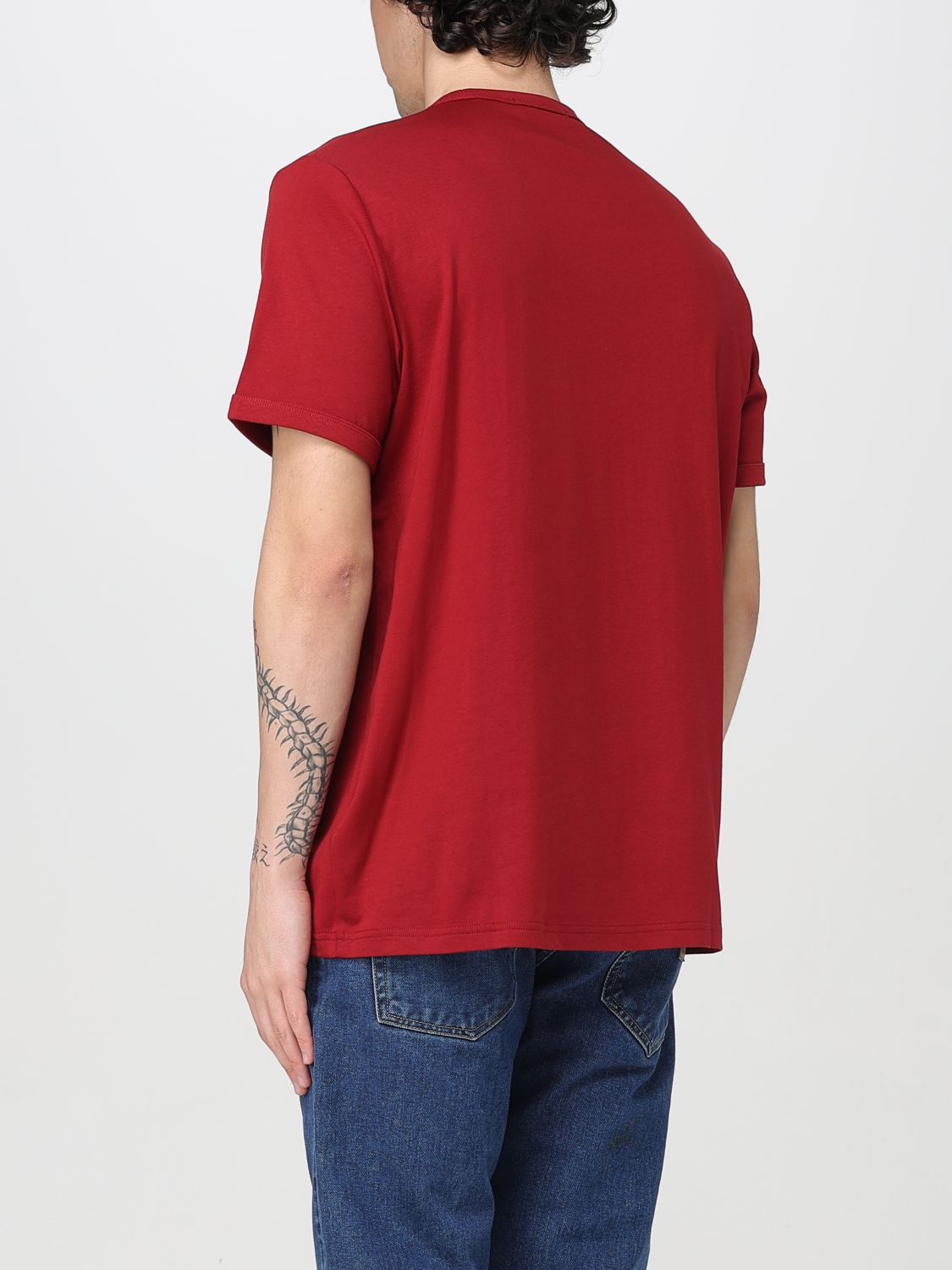 T-Shirt FRED PERRY Men color Red