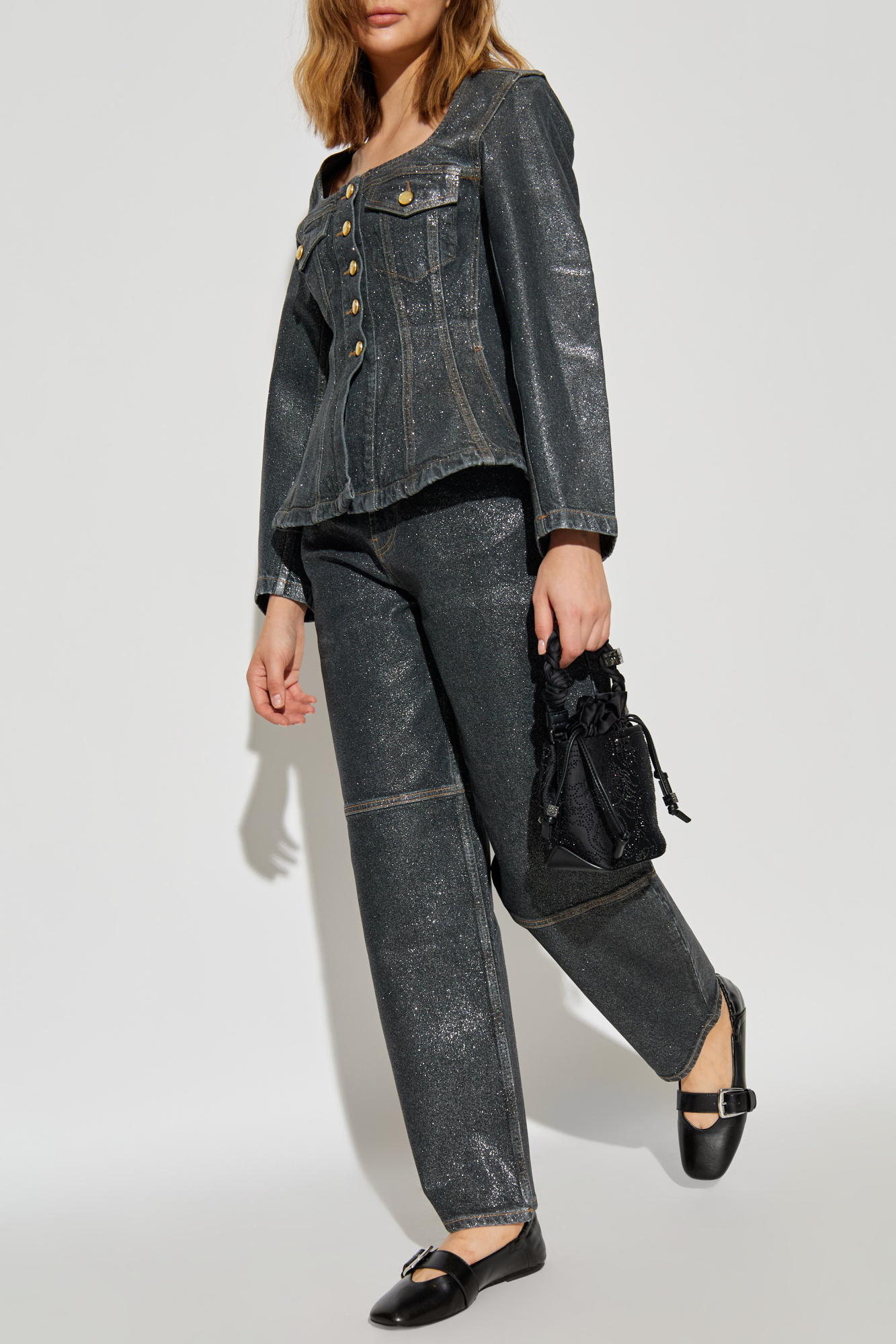 Denim Jacket, Women's, Black