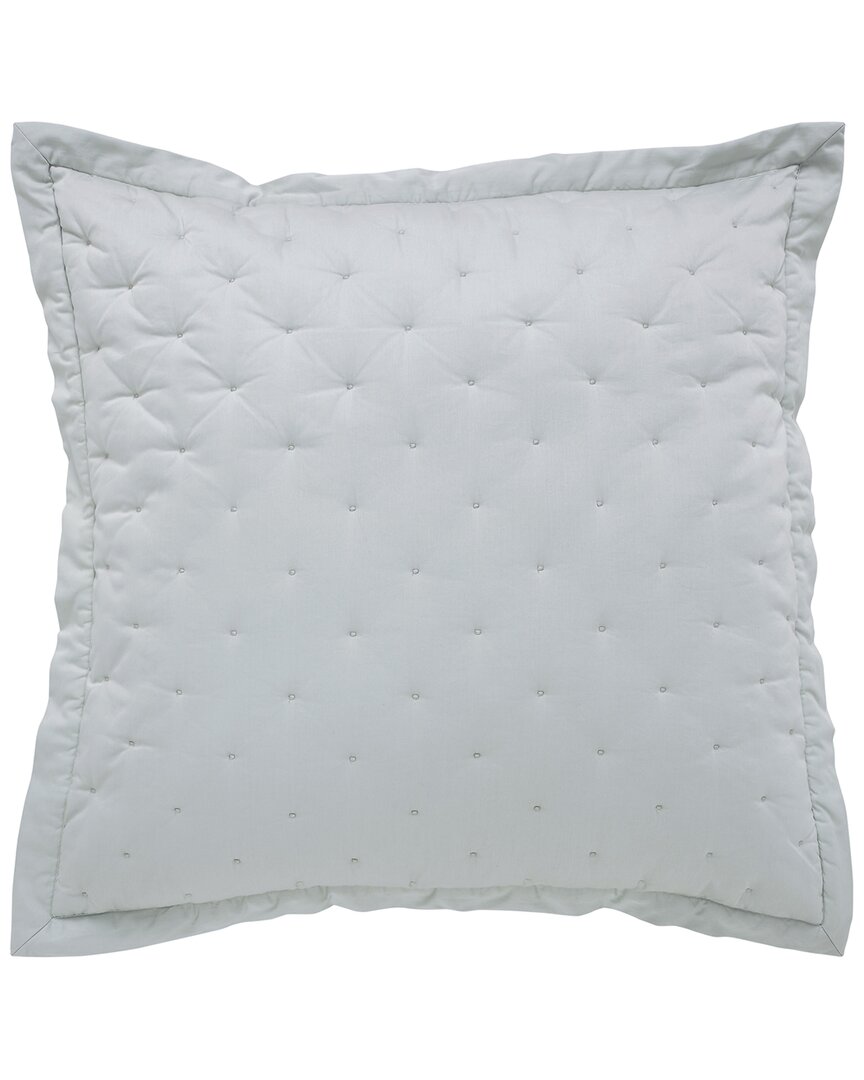 Oscar Tufted Cotton Sateen Quilt Euro Sham
