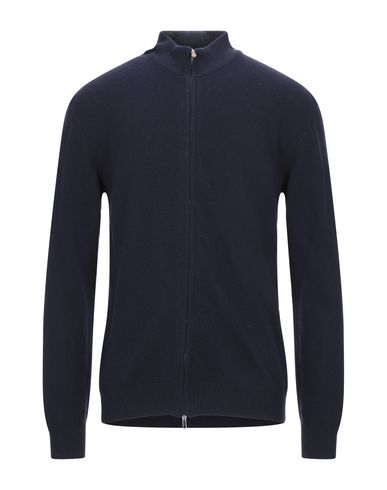 Daniele Fiesoli Man Cardigan Midnight blue Size M Merino Wool