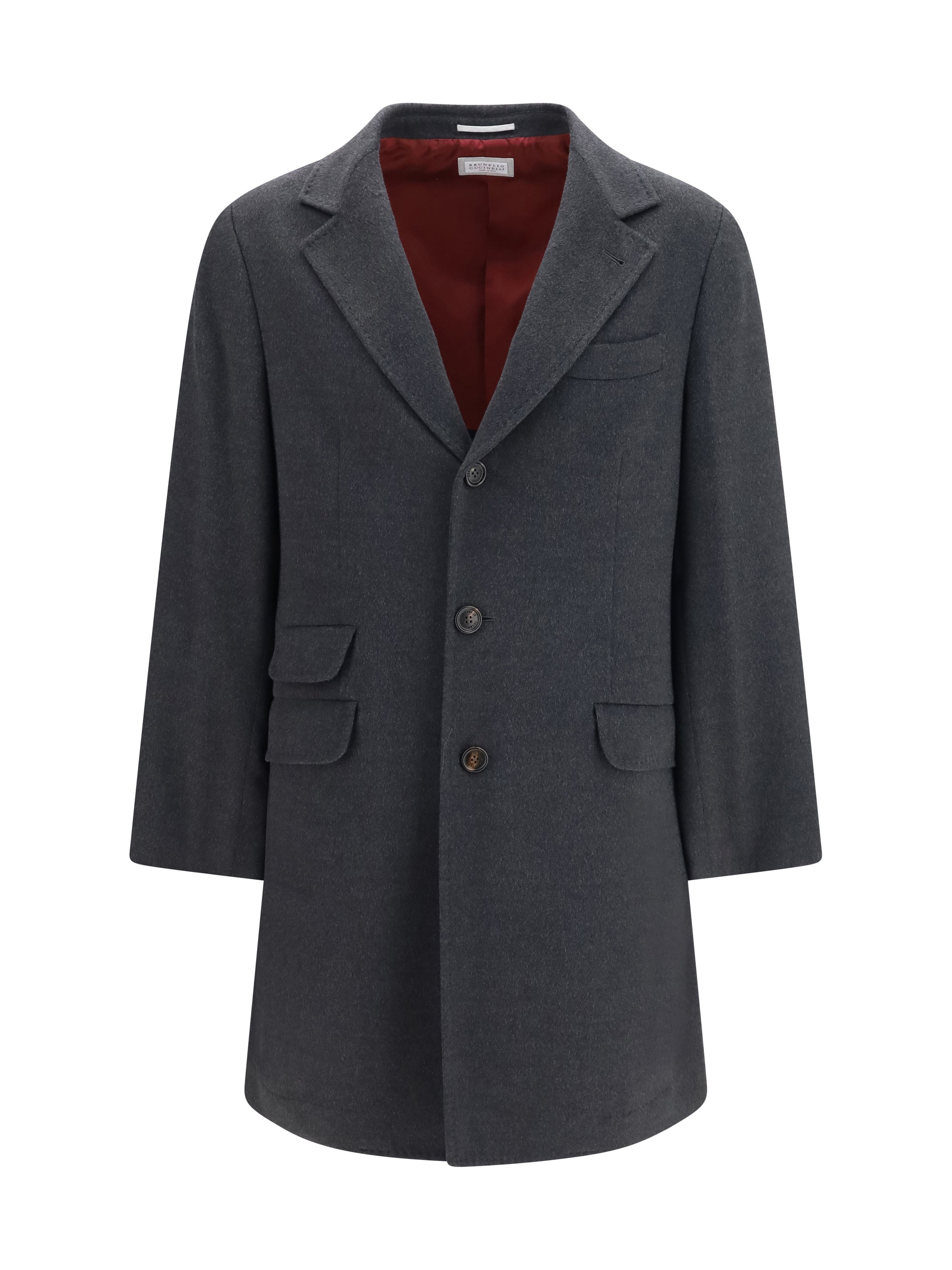 Cashmere Coat — Gray
