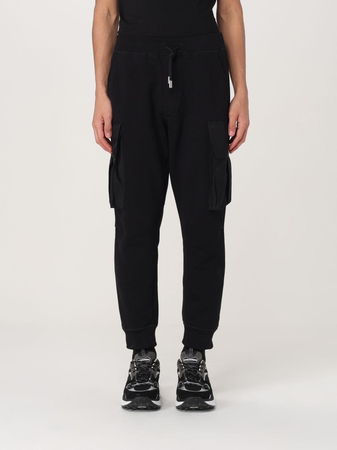 Cargo track pants - Black