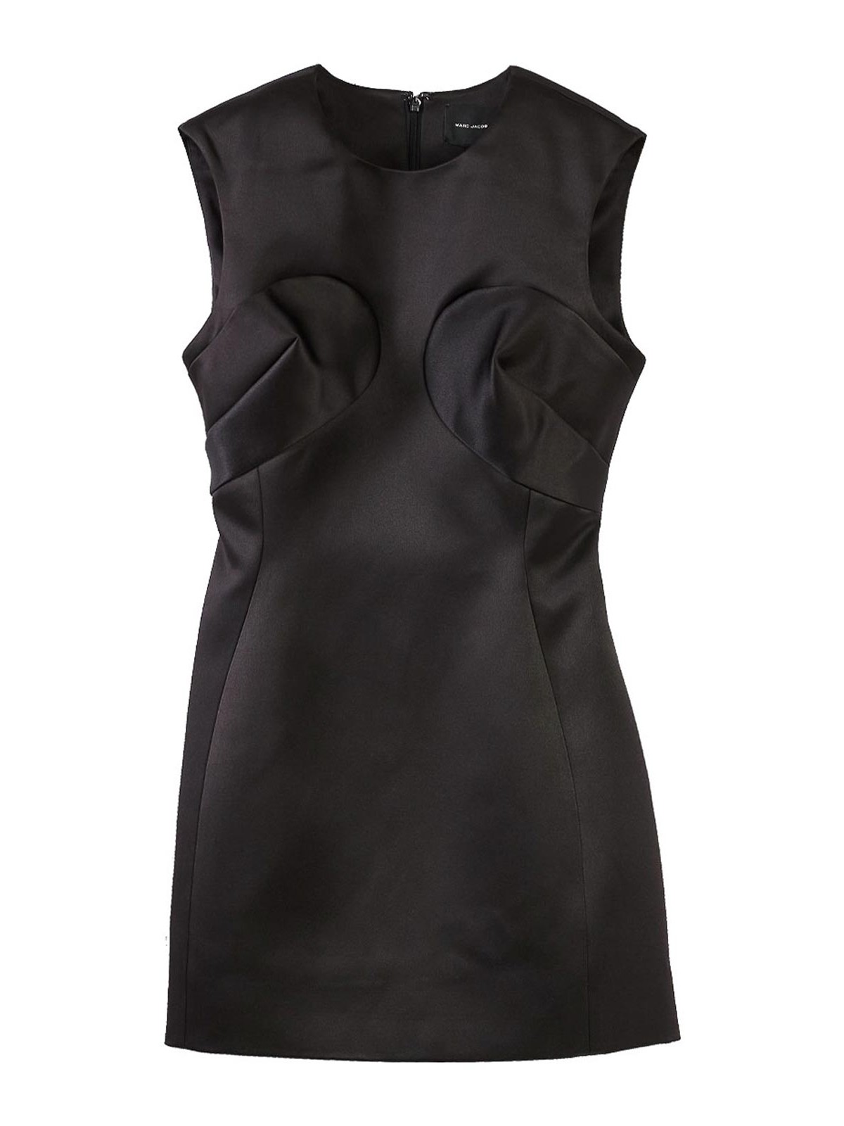 Seamed Up Satin Dress