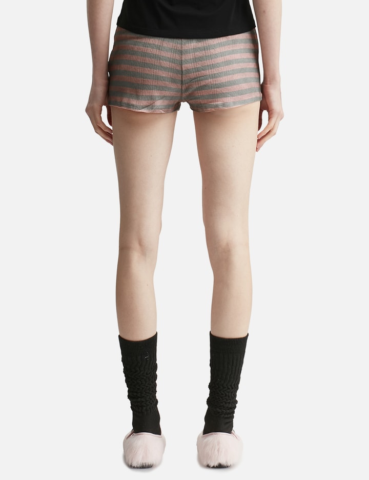 Pink Dirty Stripe Short