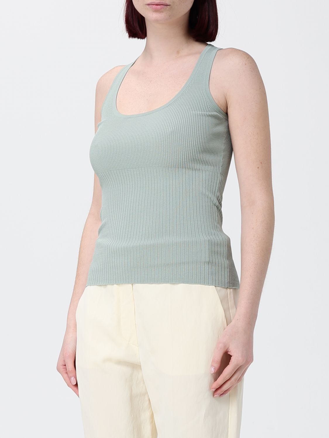 Top Woman color Black