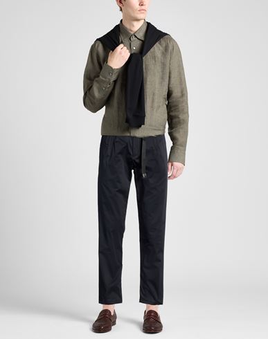 Man Pants Midnight blue Size 34 Cotton, Elastane