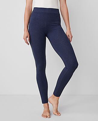 Ann Taylor Heathered Essential Leggings