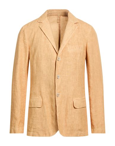 Man Blazer Mustard Size L Linen