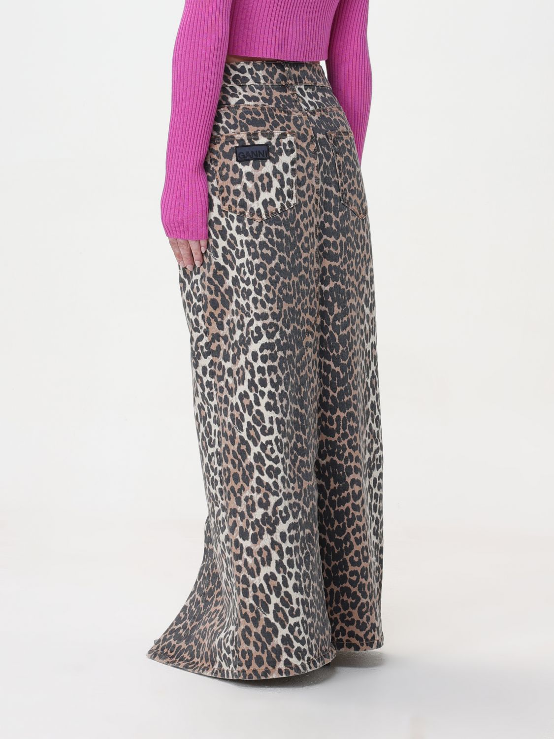 Skirt Woman color Brown
