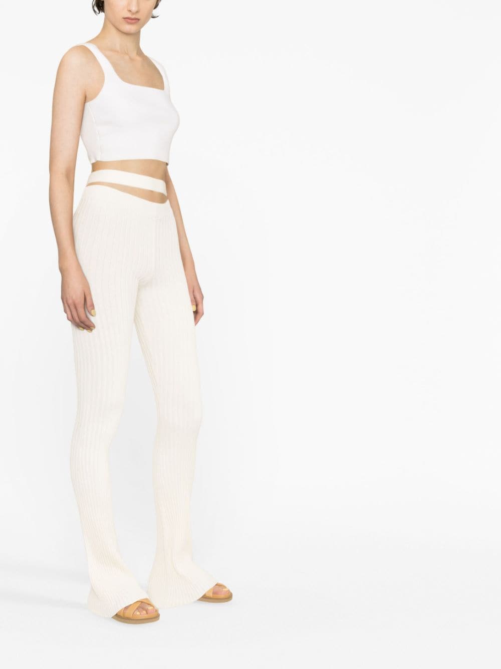 Let'S Go Pants With Cut Out Bel