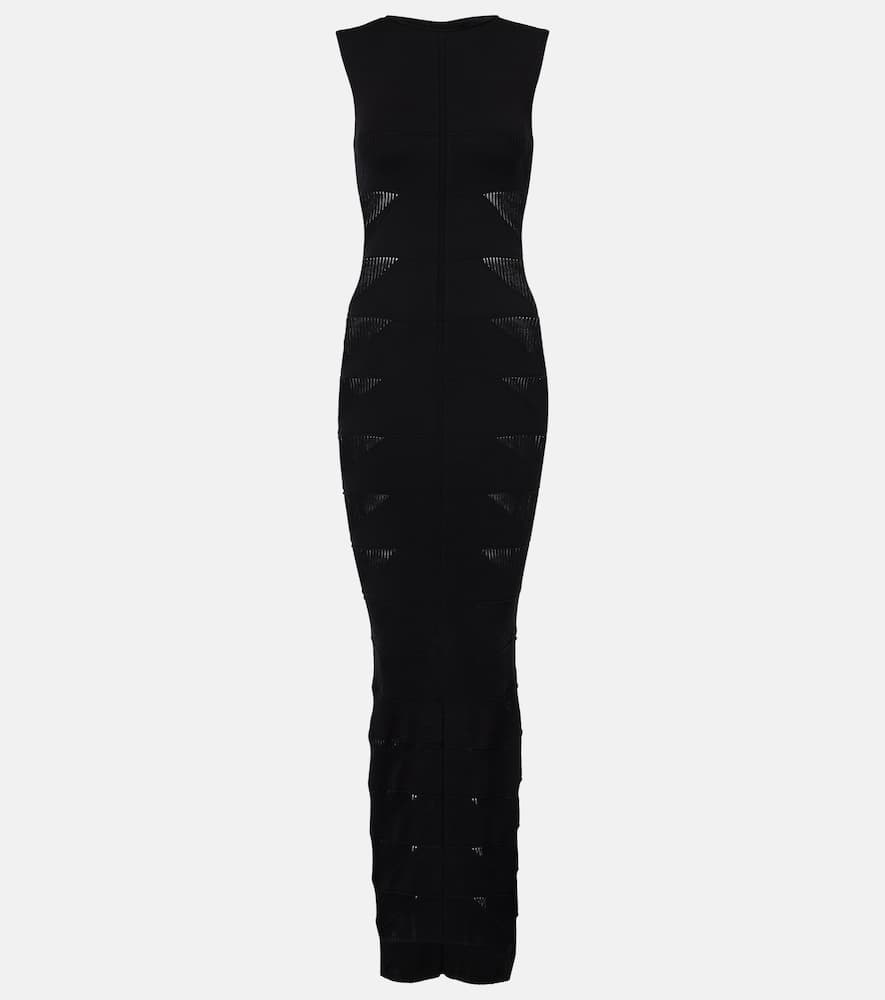 Jersey maxi dress