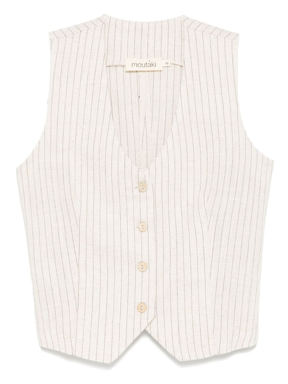Striped vest - Neutrals