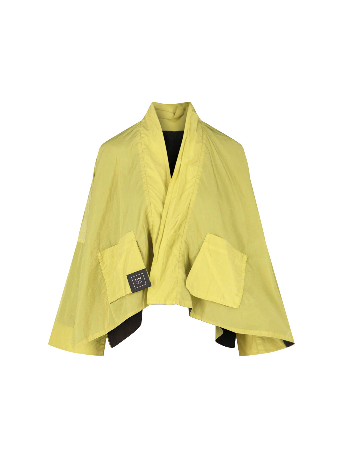 Green No-Rain Waterproof V-Neck Outerwear Cape