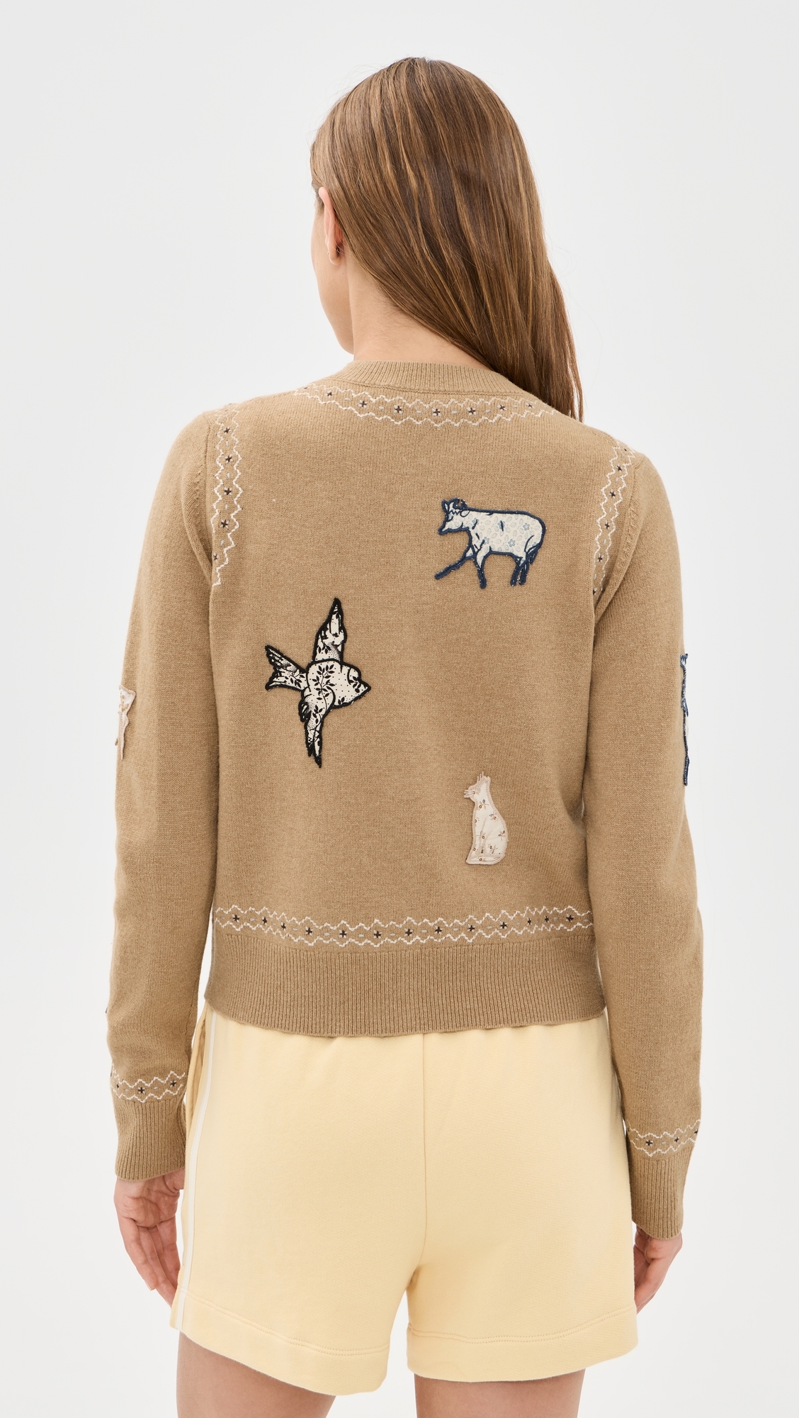 Winslow Craft Wool Cardigan Camel