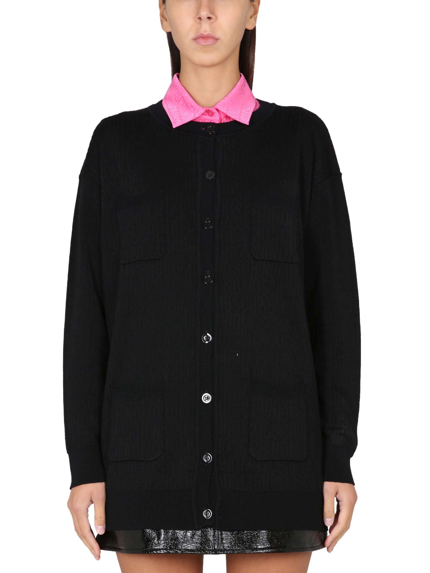 Cardigan With Logo