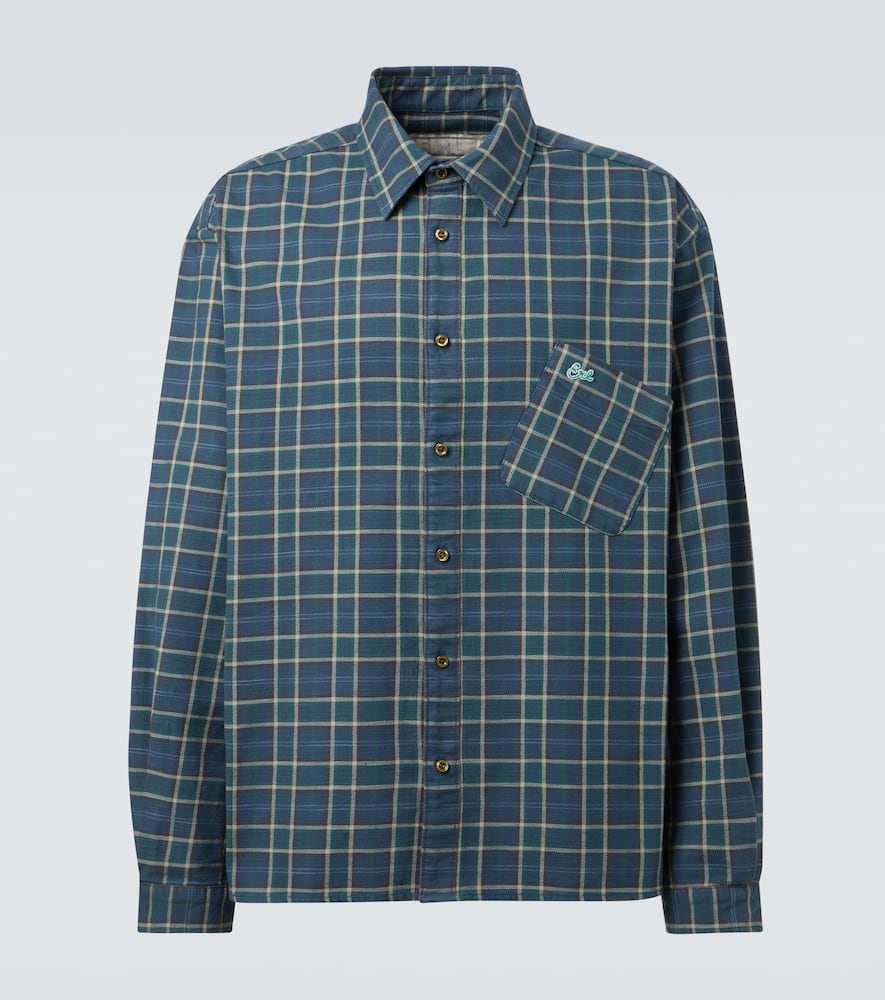 Checked cotton shirt