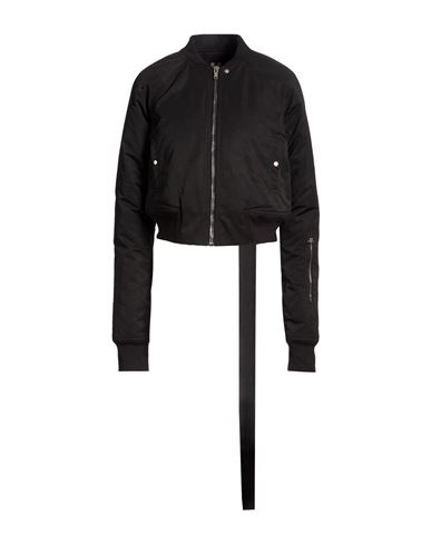 Woman Jacket Black Size M Polyamide, Cotton