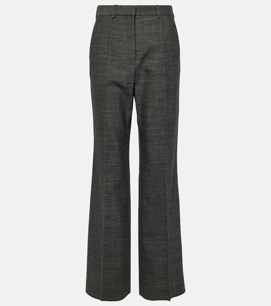 Gandal virgin wool straight pants
