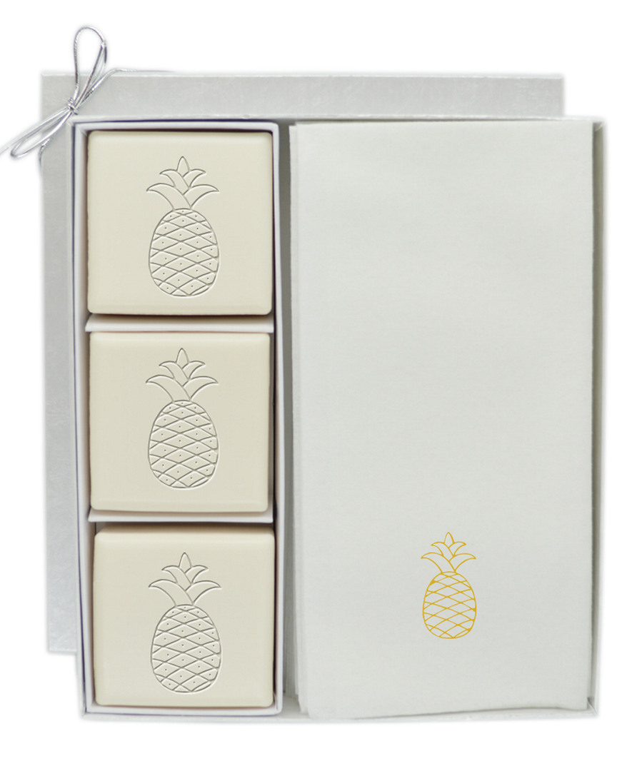 Pineapple Soap And Towel Set