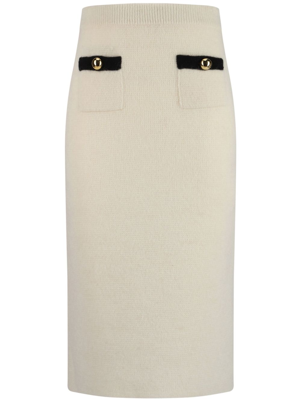 Gonna midi skirt - White