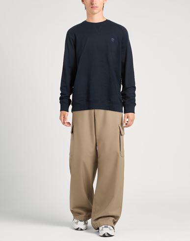 Man Sweatshirt Midnight blue Size M Cotton, Polyester