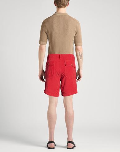 Alternative Classics Man Shorts & Bermuda Shorts Red Size 38 Cotton