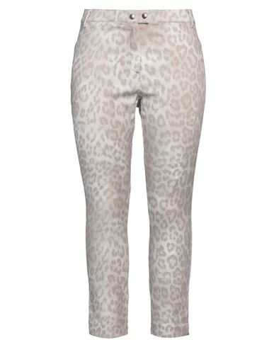 Seductive Woman Jeans Taupe Size 10 Cotton, Elastane