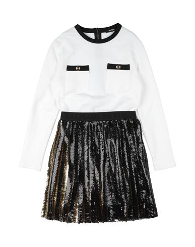 Kid Girl Kids' dress White Size 12 Cotton, Polyester