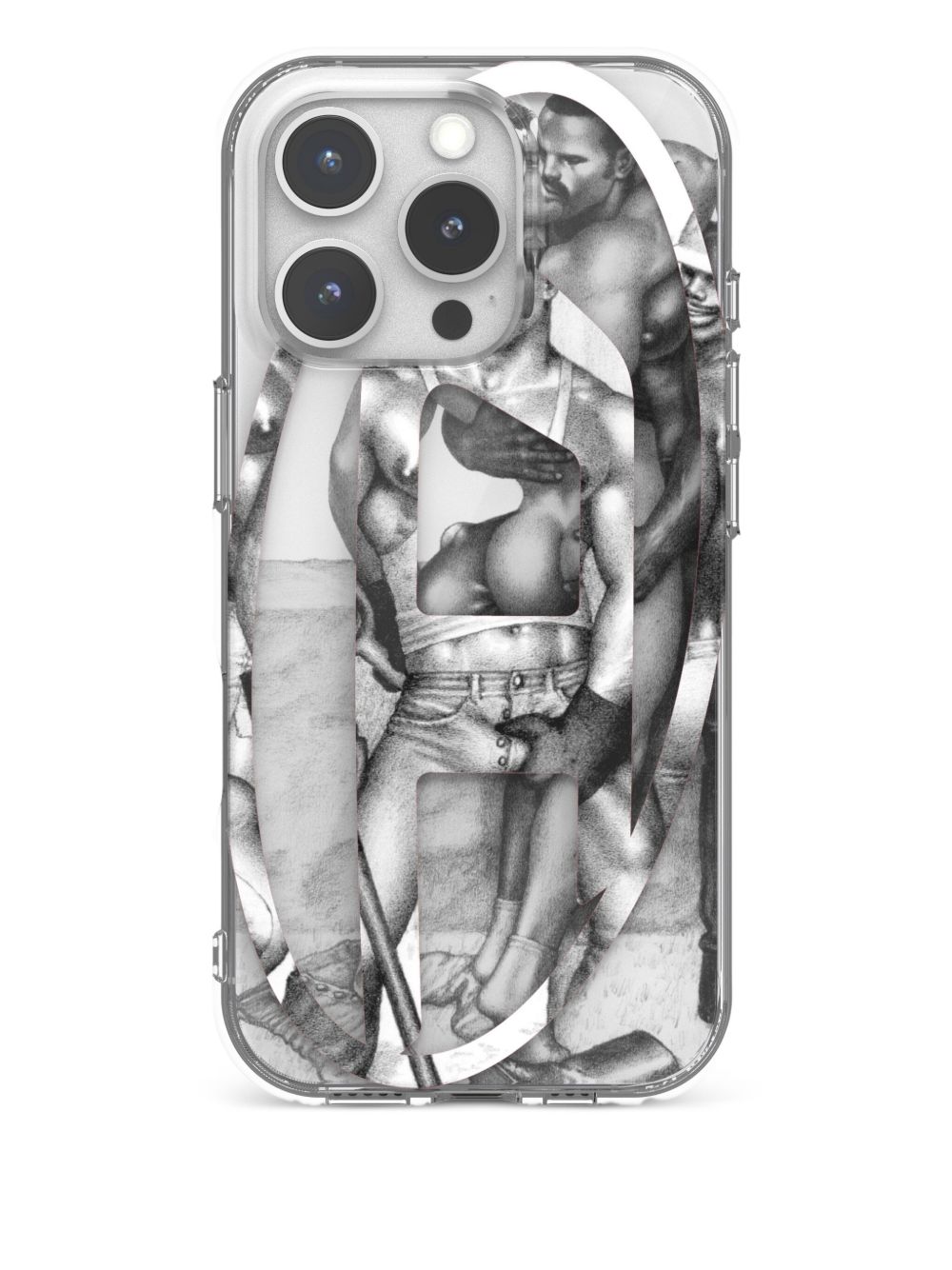 X Tom of Finland Foundation Iphone case - Grey
