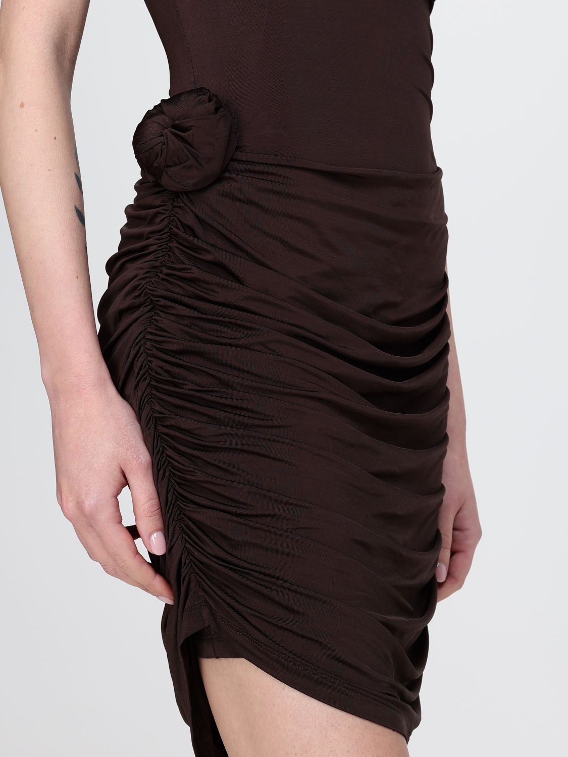 Dress Woman color Coffee