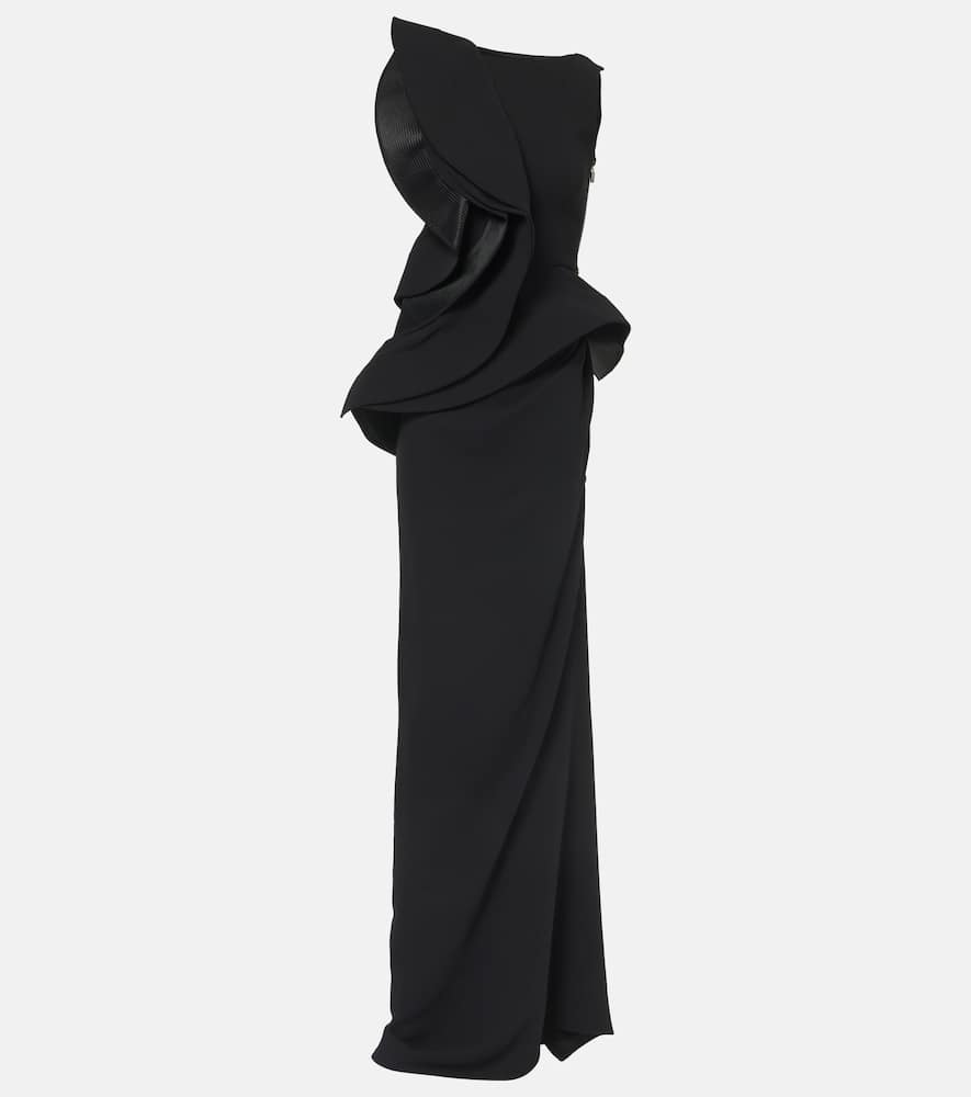 Fateful ruffled gown
