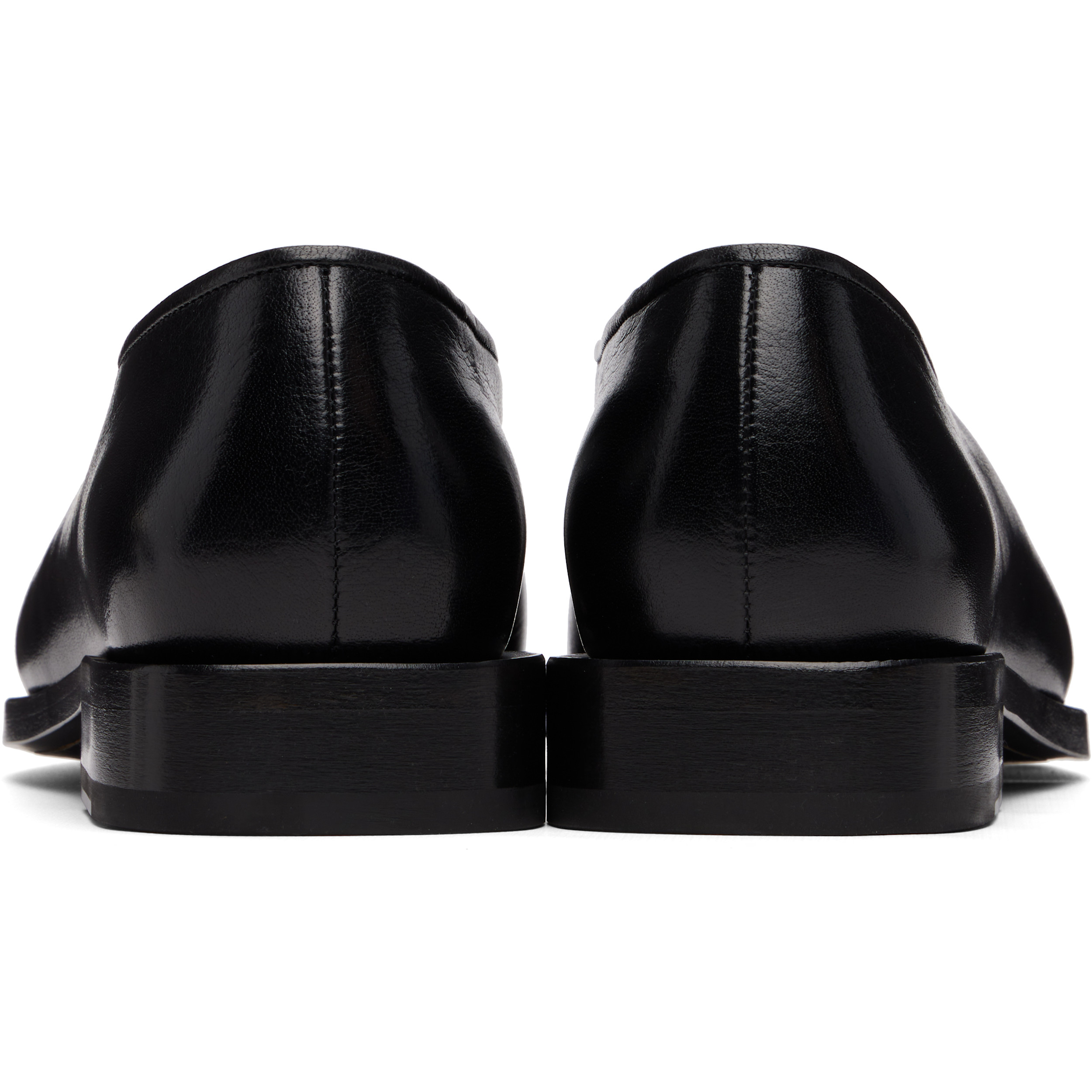 Black Anatomic Slip On Loafers
