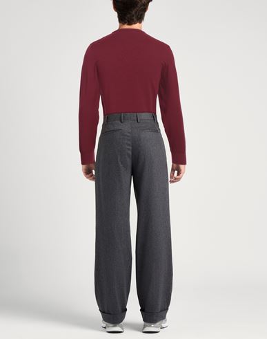 Cavalli Class Man Sweater Garnet Size XXL Viscose, Polyester, Polyamide