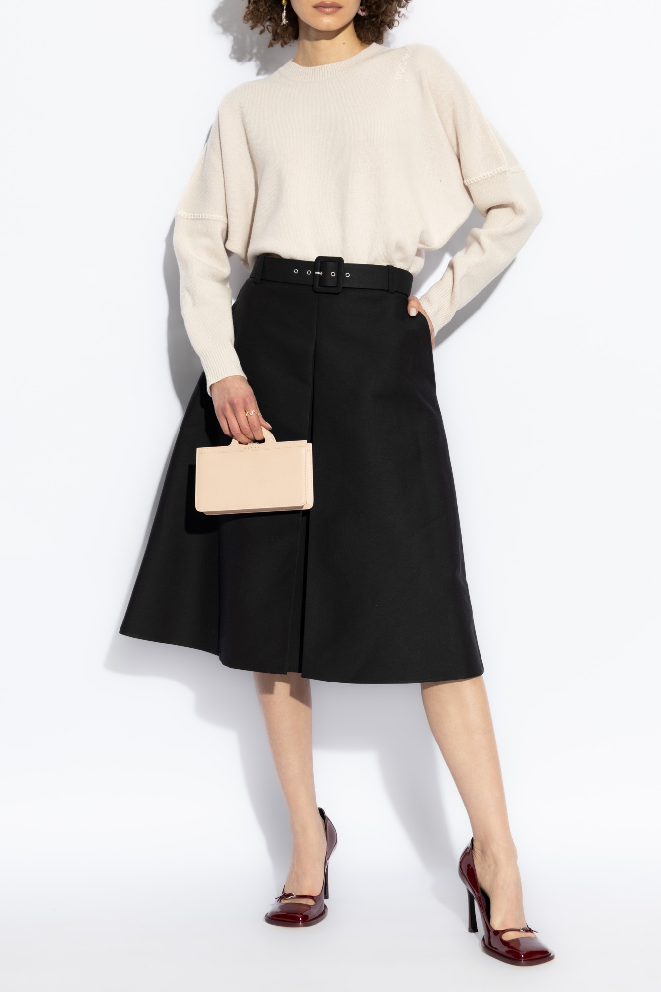 Wool Sweater, Women's, Cream
