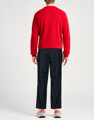 Man Pants Midnight blue Size 34 Polyester, Virgin Wool, Elastane